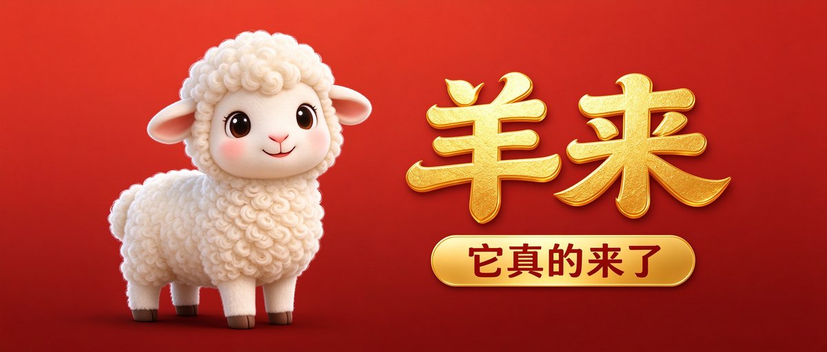 羊来 它真的来了